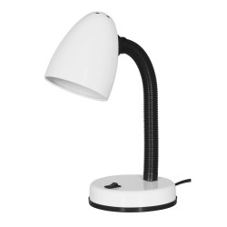 επιτραπέζιο φωτιστικό Activejet AJE-BILL White Λευκό Μαύρο 60 W