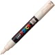 Ακρυλικό δείκτη χρώματος POSCA PC-1M 0,7 mm Μπεζ (x6) Ακρυλικό δείκτη χρώματος POSCA PC-1M 0,7 mm Μπεζ (x6)