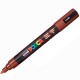 Ακρυλικό δείκτη χρώματος POSCA PC-5M Kακάο 1,8-2,5 mm (x6) Ακρυλικό δείκτη χρώματος POSCA PC-5M Kακάο 1,8-2,5 mm (x6)