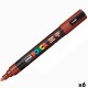 Ακρυλικό δείκτη χρώματος POSCA PC-5M Kακάο 1,8-2,5 mm (x6) Ακρυλικό δείκτη χρώματος POSCA PC-5M Kακάο 1,8-2,5 mm (x6)