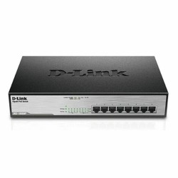 Switch Γραφείου D-Link DGS-1008MP 16 Gbps LAN 140W Μαύρο