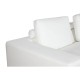 Καναπές Home ESPRIT Λευκό Σύγχρονη 286 x 95,5 x 57 cm Καναπές Home ESPRIT Λευκό Σύγχρονη 286 x 95,5 x 57 cm