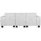 Καναπές Home ESPRIT Γκρι Σύγχρονη 231 x 170 x 82 cm Καναπές Home ESPRIT Γκρι Σύγχρονη 231 x 170 x 82 cm