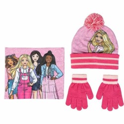 Καπέλο, Κασκόλ και Γάντια Barbie 2-8 Ετών