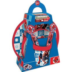 Παιδικό Σετ Σκεύη Spider-Man CZ11308 Πλαστική ύλη (5 Τεμάχια)
