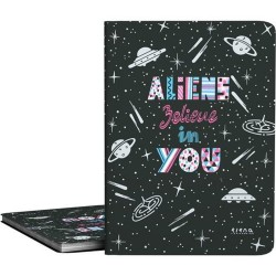 Φάκελο Ταξινομητή Grafoplas EC3.PP ALIENS Μαύρο A4 30 Καλύπτει