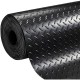 Roll of Anti-Slip Material Exma Μαύρο Φυσικό καουτσούκ 1 x 10 m Διαμάντι