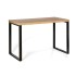 Γραφείο Unique TEO CTB-002 Καφέ Μαύρο 120 x 75,5 x 60 cm
