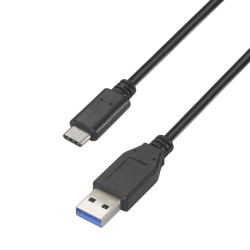 Καλώδιο USB A σε USB-C Aisens A107-0450 Μαύρο 1,5 m