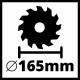 Kυκλικό πριόνι Einhell TC-CS 1250 1250 W 165 mm 230 V Kυκλικό πριόνι Einhell TC-CS 1250 1250 W 165 mm 230 V