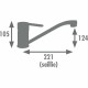 Kitchen Tap Rousseau BORN NF Μαύρο Ματ φινίρισμα Kitchen Tap Rousseau BORN NF Μαύρο Ματ φινίρισμα