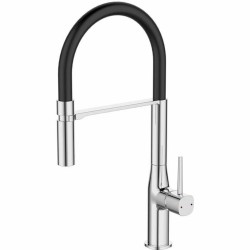 Kitchen Tap Rousseau ILO Μαύρο Γκρι Ασημί