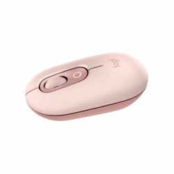 Bluetooth Ασύρματο Ποντίκι Logitech Pop Ροζ