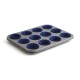 Καλούπια για Muffins Quid Sweet Grey Μαύρο 36 x 17 x 3 cm (12 Μονάδες) Καλούπια για Muffins Quid Sweet Grey Μαύρο 36 x 17 x 3 cm (12 Μονάδες)