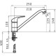 Kitchen Tap Pyramis 090 923 401 Βανίλια Ανοξείδωτο ατσάλι Γρανίτης Kitchen Tap Pyramis 090 923 401 Βανίλια Ανοξείδωτο ατσάλι Γρανίτης