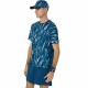 Kοντομάνικο Aθλητικό Mπλουζάκι Asics Game Ss Top Μπλε Τένις Kοντομάνικο Aθλητικό Mπλουζάκι Asics Game Ss Top Μπλε Τένις