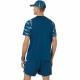 Kοντομάνικο Aθλητικό Mπλουζάκι Asics Game Ss Top Μπλε Τένις Kοντομάνικο Aθλητικό Mπλουζάκι Asics Game Ss Top Μπλε Τένις