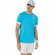 Kοντομάνικο Aθλητικό Mπλουζάκι Asics Court Ss Top Sky μπλε Τένις Kοντομάνικο Aθλητικό Mπλουζάκι Asics Court Ss Top Sky μπλε Τένις