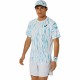 Kοντομάνικο Aθλητικό Mπλουζάκι Asics Game Ss Top Λευκό Ανοιχτό Μπλε Τένις Kοντομάνικο Aθλητικό Mπλουζάκι Asics Game Ss Top Λευκό Ανοιχτό Μπλε Τένις
