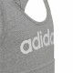 Αθλητικό σουτιέν Adidas Essentials Linear Logo Γκρι