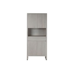 Σκευοθήκη Home ESPRIT Λευκό Ξύλο από Μάνγκο 82 x 45 x 195 cm
