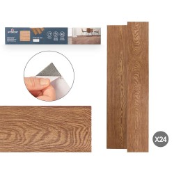 Βινυλίου Parquet Καφέ 24 Μονάδες