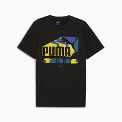 Ανδρική Μπλούζα με Κοντό Μανίκι Puma Graphics Puma Sports Club