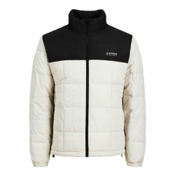 Ανδρικό Aθλητικό Mπουφάν Jack & Jones Jjben Square Moonbeam Λευκό