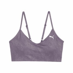 Αθλητικό σουτιέν Puma Studio Move Yogini Μωβ