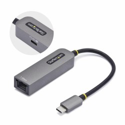 Καλώδιο USB Startech 1GPD3-USB-C-ETHERNET Γκρι