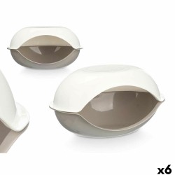 Κρεβάτι για Κατοικίδια Mascow ARDNT-10 Λευκό Γκρι Πλαστική ύλη 58 x 32 x 37 cm x6