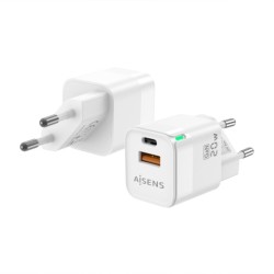 Φορτιστής Τοίχου Aisens ASCH-20W2P002-W