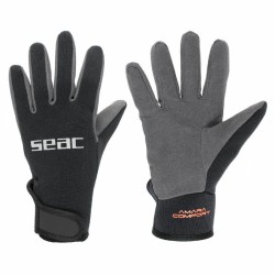 γάντια κατάδυσης Seac Amara Comfort Μαύρο