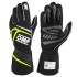 Karting Gloves OMP MY2025 Κίτρινο Μαύρο FIA 8856-2018