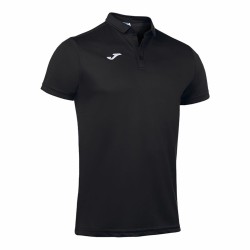 Ανδρική Μπλούζα Polo με Κοντό Μανίκι Joma Sport Hobby  Μαύρο