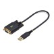 Καλώδιο USB Startech 1P1FFCN-USB-SERIAL Μαύρο 30 cm
