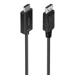 Αντάπτορας DisplayPort σε HDMI Aisens Μαύρο 2 m
