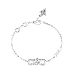 Μπρελόκ-αλυσίδα Guess JUBB04011JWRHS Ασημί