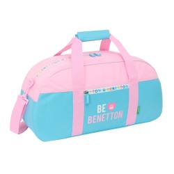Αθλητική Tσάντα Benetton Unique Ροζ Τυρκουάζ 50 x 26 x 20 cm