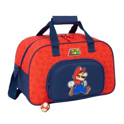 Αθλητική Tσάντα Super Mario Trick Κόκκινο Σκούρο μπλε 40 x 24 x 23 cm