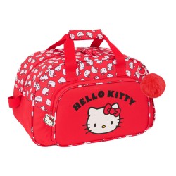 Αθλητική Tσάντα Hello Kitty Iconic Λευκό Κόκκινο 40 x 24 x 23 cm