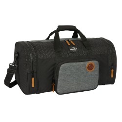 Αθλητική Tσάντα BlackFit8 Old school Μαύρο Γκρι 55 x 26 x 27 cm