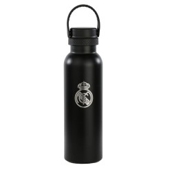 Θερμικό Μπουκάλι Real Madrid C.F. Ναυτικό Μπλε Σιλικόνη Ανοξείδωτο ατσάλι