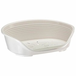 Κρεβάτιγια Σκύλους Ferplast Siesta Deluxe Basket Size 2 49 x 36 x 17,5 cm Λευκό