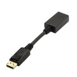 Αντάπτορας DisplayPort σε HDMI Aisens A125-0134 Μαύρο 15 cm