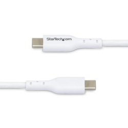 Καλώδιο USB-C Startech USB2CC1MNCWHE Λευκό 1 m
