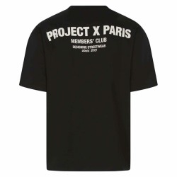 Ανδρική Μπλούζα με Κοντό Μανίκι Project X Paris 2410124 Μαύρο