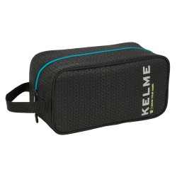 Θήκη Παπουτσιών Ταξιδιού Kelme Iron Μαύρο 29 x 15 x 14 cm