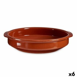 Κατσαρόλα 0136 Μέλι Ψημένος πηλός 38 x 7 x 36 cm (x6)