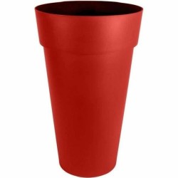 Βάζο Λουλουδιών EDA XXL Κόκκινο rouge Ø 48 x 80 cm 48 x 80 cm Πλαστική ύλη Στρόγγυλο